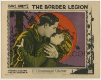 3c373 BORDER LEGION LC '24 Zane Grey, romantic close up of Antonio Moreno & Helene Chadwick!