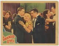 3c404 DAMAGED LIVES LC '37 Edgar Ulmer VD classic, guy & girl at dance about to find out he has VD!