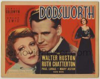 3c277 DODSWORTH TC '36 Walter Huston, Chatterton & Astor in love triangle, William Wyler, rare!