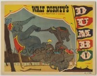 3c438 DUMBO LC '41 Disney cartoon, elephants performing in the Biggest Little Show on Earth, rare!