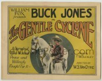 3c284 GENTLE CYCLONE TC '26 Buck Jones, a daredevil who wanted peace & fought for it, lost film!
