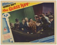 3c464 GLASS KEY LC '35 dapper George Raft in crowd of tough men, by Dashiell Hammett, rare!