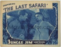 3c501 JUNGLE JIM chapter 12 LC '36 Grant Withers beats information out of a bad guy, Alex Raymond!