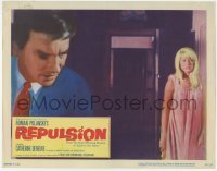 3c615 REPULSION LC '65 directed by Roman Polanski, sexy out-of-it Catherine Deneuve in nightgown!