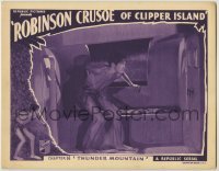 3c624 ROBINSON CRUSOE OF CLIPPER ISLAND chapter 14 LC '36 real Alaskan Ray Mala in Republic serial!