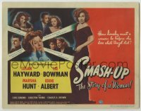 3c322 SMASH-UP TC '46 how lonely must a woman be before she does what Susan Hayward did!