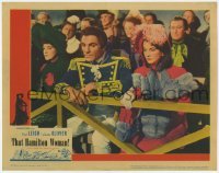 3c680 THAT HAMILTON WOMAN LC '41 c/u of Laurence Olivier as Lord Nelson with Vivien Leigh as Emma!