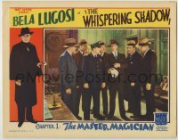 3c720 WHISPERING SHADOW chapter 1 LC '33 Bela Lugosi in color inset AND border, The Master Magician