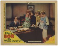 3c727 WILD PARTY LC '29 sexy Clara Bow tells girls to be courageous toward Fredric March, rare!