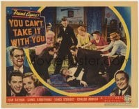 3c738 YOU CAN'T TAKE IT WITH YOU LC '38 Frank Capra screwball comedy, James Stewart brawls w/cast!