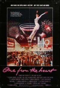 3c080 ONE FROM THE HEART cast style int'l 1sh '82 Francis Ford Coppola, Raul Julia, Kinski!