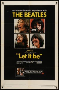 3f510 LET IT BE 1sh '70 The Beatles, John Lennon, Paul McCartney, Ringo Starr, George Harrison!