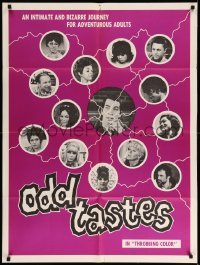 3f650 ODD TASTES 1sh '68 an intimate and bizarre journey for adventurous adults!
