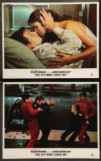 3g969 SPY WHO LOVED ME 2 LCs R84 Roger Moore as superspy James Bond 007, Barbara Bach!