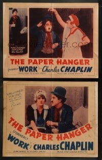 3g997 WORK 2 LCs R40 wacky Charlie Chaplin is The Paper Hanger!