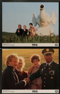 3g498 TOYS 8 color 11x14 stills '92 Robin Williams, Joan Cusack, directed by Barry Levinson!