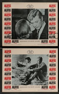 3g035 ALFIE 8 LCs '66 British cad Michael Caine loves them and leaves them, ask any girl!