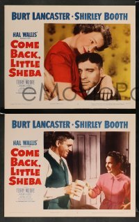 3g093 COME BACK LITTLE SHEBA 8 LCs '53 Burt Lancaster, Shirley Booth, Richard Jaeckel, Terry Moore