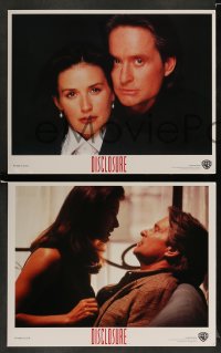 3g150 DISCLOSURE 8 LCs '94 Michael Douglas, sexy Demi Moore, directed by Barry Levinson!