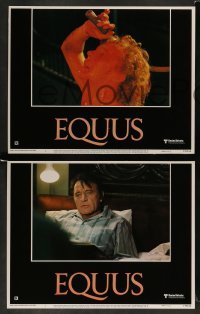 3g178 EQUUS 8 LCs '77 Richard Burton, Jenny Agutter, Peter Firth, directed by Sidney Lumet!