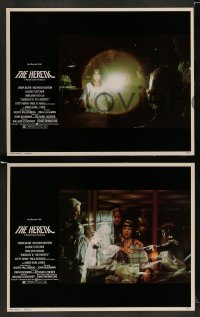3g553 EXORCIST II: THE HERETIC 7 LCs '77 Linda Blair, Louise Fletcher, Max Von Sydow, Boorman!