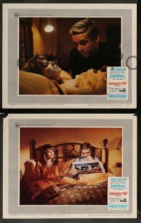 3g184 FAHRENHEIT 451 8 LCs '67 Francois Truffaut, Ray Bradbury, Oskar Werner sci-fi classic!