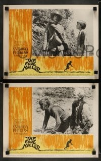 3g207 FOOL KILLER 8 LCs '65 Anthony Perkins, Edward Albert, post Civil War!
