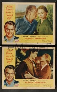 3g636 FRIENDLY PERSUASION 5 LCs '56 Gary Cooper, Marjorie Main, Dorothy McQuire!