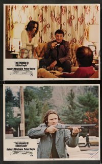 3g218 FRIENDS OF EDDIE COYLE 8 LCs '73 Robert Mitchum in a grubby, violent, dangerous world, Boyle!