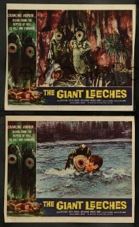 3g231 GIANT LEECHES 8 LCs '59 monsters rising from the depths of Hell to kill and conquer!