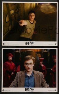 3g013 HARRY POTTER & THE ORDER OF THE PHOENIX 10 LCs '07 Daniel Radcliffe, Emma Watson, Grint