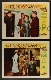 3g809 LEECH WOMAN 3 LCs '60 deadly female vampire drained love & life from every man she trapped!
