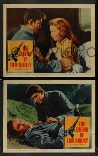 3g603 LEGEND OF TOM DOOLEY 6 LCs '59 Michael Landon was a rebel, but they couldn't hang his soul!