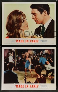 3g347 MADE IN PARIS 8 LCs '66 super sexy Ann-Margret, Louis Jourdan, Richard Crenna!