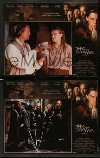 3g650 MAN IN THE IRON MASK 5 LCs '98 Leonardo DiCaprio, from Alexandre Dumas novel!