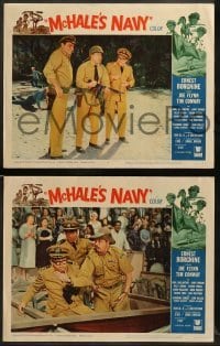 3g564 McHALE'S NAVY 7 LCs '64 wacky images of sailors Ernest Borgnine & Tim Conway!