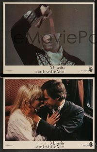 3g355 MEMOIRS OF AN INVISIBLE MAN 8 LCs '92 great images of Chevy Chase & Daryl Hannah!