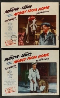 3g362 MONEY FROM HOME 8 3D LCs '54 Dean Martin, Jerry Lewis, Marjie Millar, Pat Crowley!