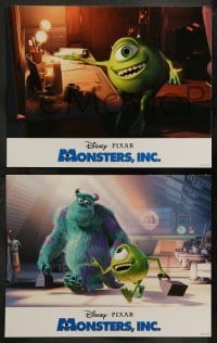 3g021 MONSTERS, INC. 9 LCs '01 Disney & Pixar computer animated CGI cartoon!