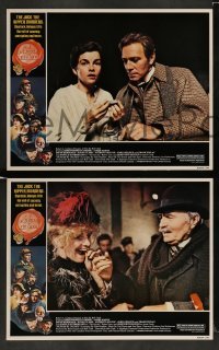 3g817 MURDER BY DECREE 3 LCs '79 Christopher Plummer as Sherlock Holmes, James Mason as Watson!
