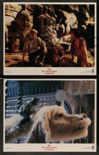 3g371 NEVERENDING STORY 2 8 LCs '91 George Miller sequel, Jonathan Brandis, cool fx images!
