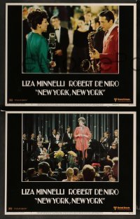 3g819 NEW YORK NEW YORK 3 LCs '77 Robert De Niro, Liza Minnelli, Martin Scorsese directed!