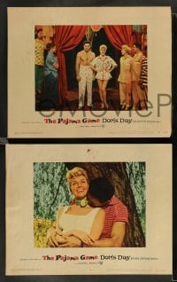 3g392 PAJAMA GAME 8 LCs '57 sexy Doris Day chases boys, John Raitt, Carol Haney!
