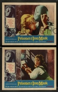 3g568 PRISONER OF THE IRON MASK 7 LCs '62 the most terrifying torture ever devised!