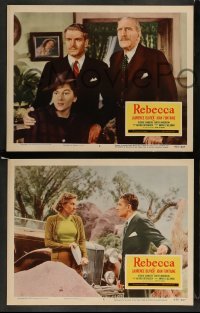 3g609 REBECCA 6 LCs R56 Alfred Hitchcock, Laurence Olivier & pretty Joan Fontaine!