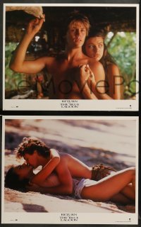 3g610 RETURN TO THE BLUE LAGOON 6 LCs '91 romantic images of young Milla Jovovich and Brian Krause!