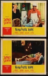 3g736 ROCK-A-BYE BABY 4 LCs '58 Jerry Lewis, Marilyn Maxwell, Reginald Gardiner