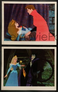 3g571 SLEEPING BEAUTY 7 LCs '59 Walt Disney cartoon fairy tale fantasy classic, cool images!