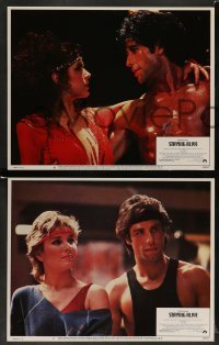 3g462 STAYING ALIVE 8 LCs '83 Stallone directed, John Travolta in Saturday Night Fever sequel!