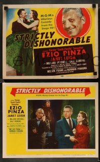 3g465 STRICTLY DISHONORABLE 8 LCs '51 what are Ezio Pinza's intentions toward Janet Leigh?